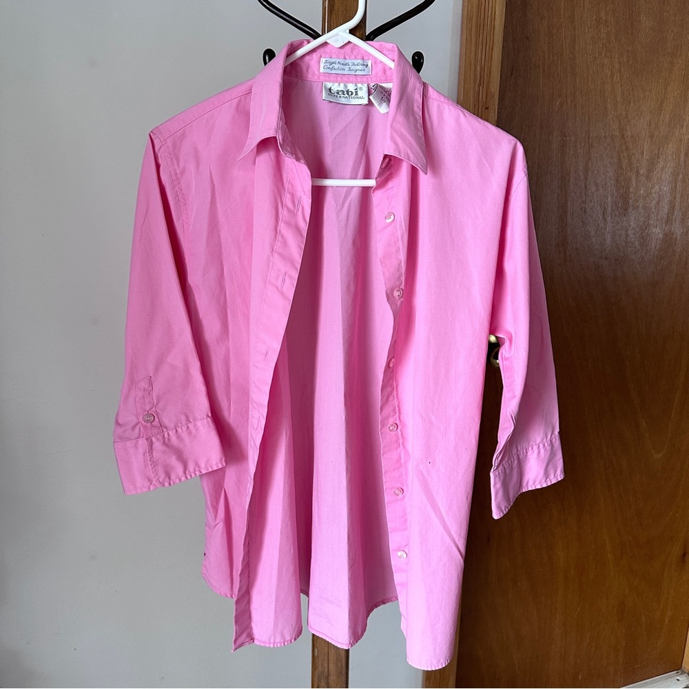 Tabi Pink Button-Up Shirt